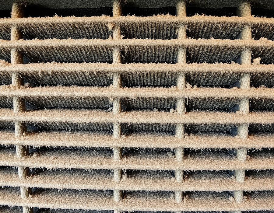 Before AC Coil Cleaning in Charlotte NC